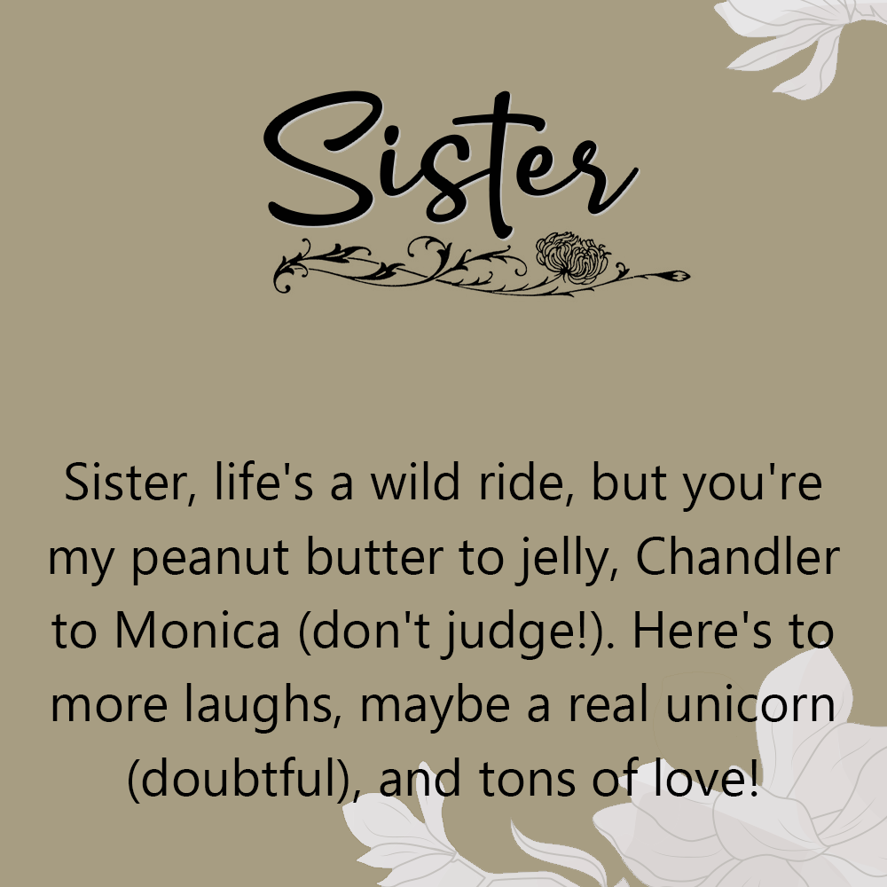 To my Sister