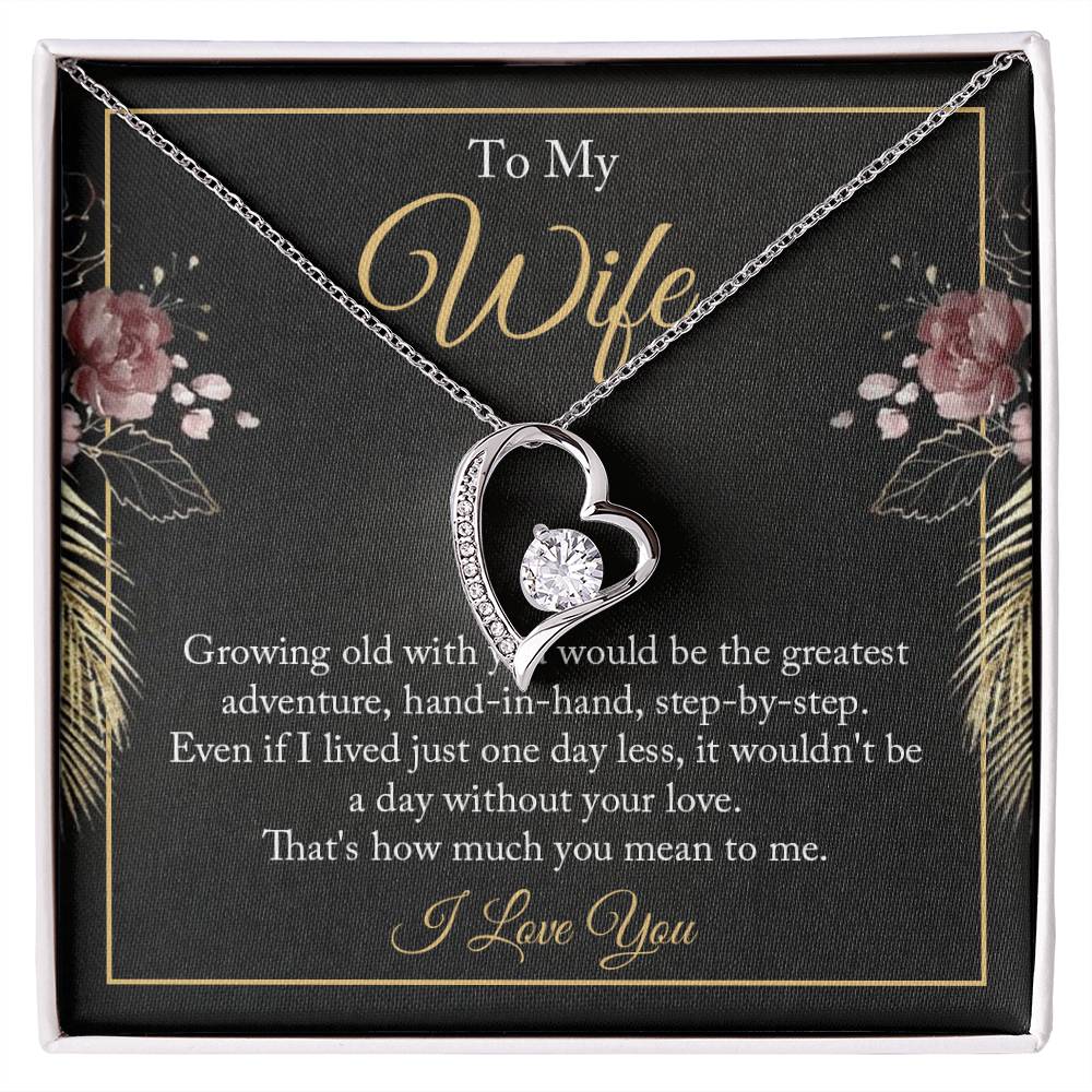 To my wife